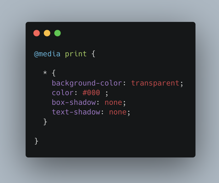 neghani's tweet photo. You can style the printable version of your sites using print media queries. https://t.co/4bE7reTyJz