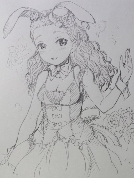 らくがきバニー関ちゃん
花背負うの似合う 