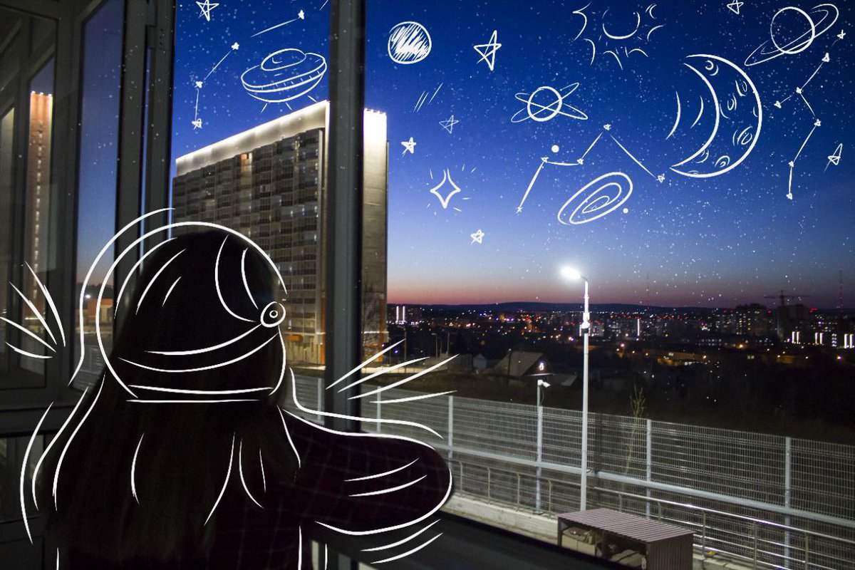 Кампус, ты просто космос 🪐

Фото: Екатерина Мищенко.
Иллюстрации: Карина Нигматжанова. 

С праздником, друзья! Не стесняйтесь быть мечтателями ✨