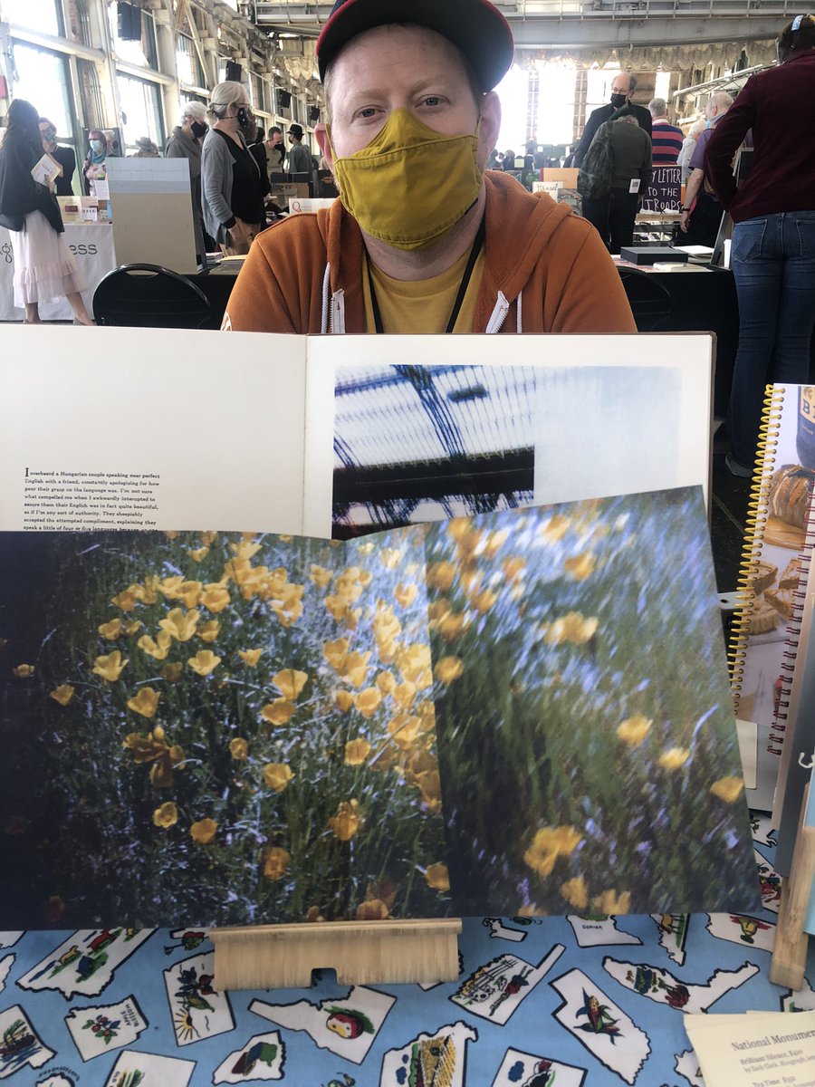 KalaInstitute's tweet photo. Artist made books for days! Check out @CODEXFoundation through April 13th. So many treasures (and friends). #codex2022 #codexbookfair https://t.co/60CdaUdzsF