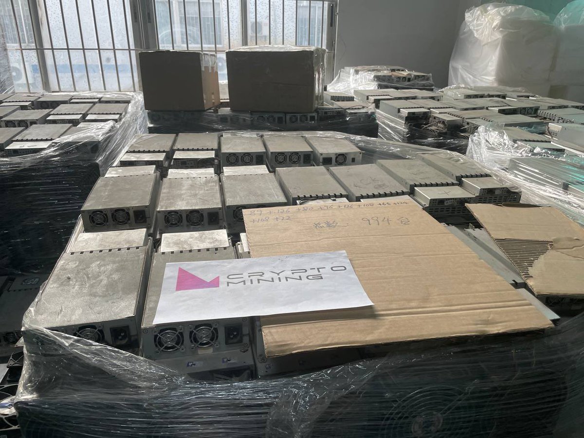 Mining_store's tweet photo. Все модели асиков для майнинг криптовалют в наличии на складе в Китае. Как новые, так и Б/У!

#криптовалюта #майнинг #avalonminer #биткоин #эфириум https://t.co/3dJgdvGvYp