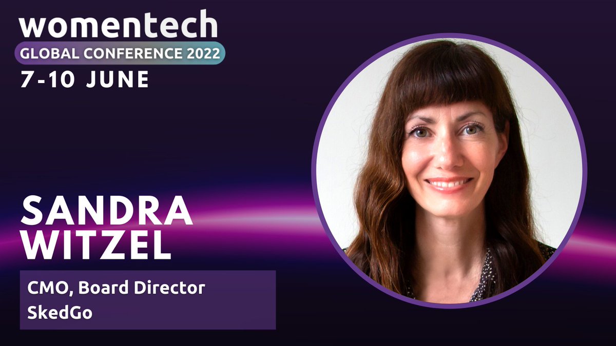 🎤 At #WTGC2022, @sandrawitzel will talk about how we can make transport more inclusive, the challenges of developing #inclusivetechnology, and the latest research and the trailblazers who are changing how the world moves.

📍 Find out more here: womentech.net/women-tech-con…