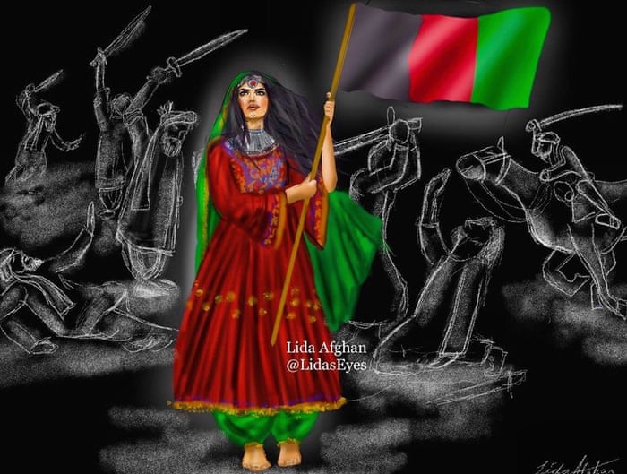 Through my art, I explore the women's voices in #Afghanistan. 

Listen to the podcast #CulturalLandscapes with <a href="/LidasEyes/">Lida Afghan</a>🎙open.spotify.com/episode/2bA4Tx…

<a href="/ataeccom/">Ataec. Artists & Community/Climate Actions</a> 
#Artists &amp; #Actions #Network