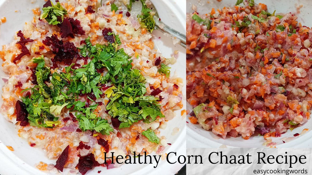 Easycookingwor2's tweet photo. Healthy Corn Chaat Recipe..
Tasty bhi or Healthy bhi, Zaroor banake dekhe..
Recipe Link:
https://t.co/3V7DS3uwPh
IF you Like my vIdeos, Please :
Subscribe: https://t.co/p5Nx2wnAPm
#cornrecipe #cornchaat #sweetcornrecipes #easyrecipeschallenge #easycookingwords #Twitter https://t.co/WswLSIz5o7
