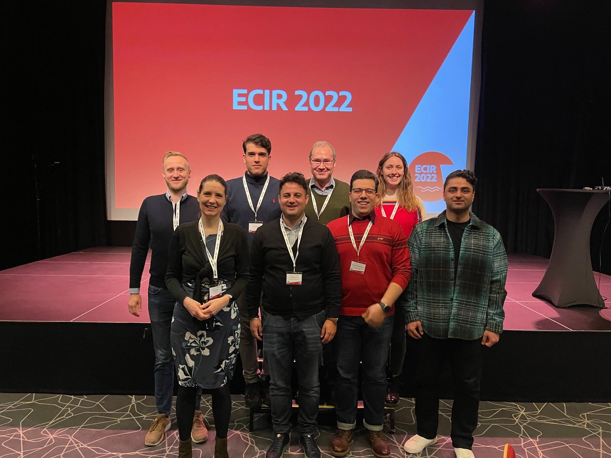 Greetings from the DoSSIER team at <a href="/ecir2022/">ECIR 2022</a> in Stavanger! #ecir2022