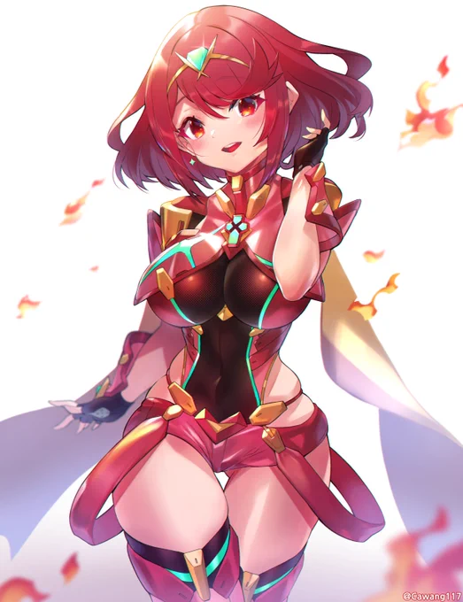 ホムラちゃん🔥🔥🔥
#XenobladeChronicles2  #ゼノブレイド2 
