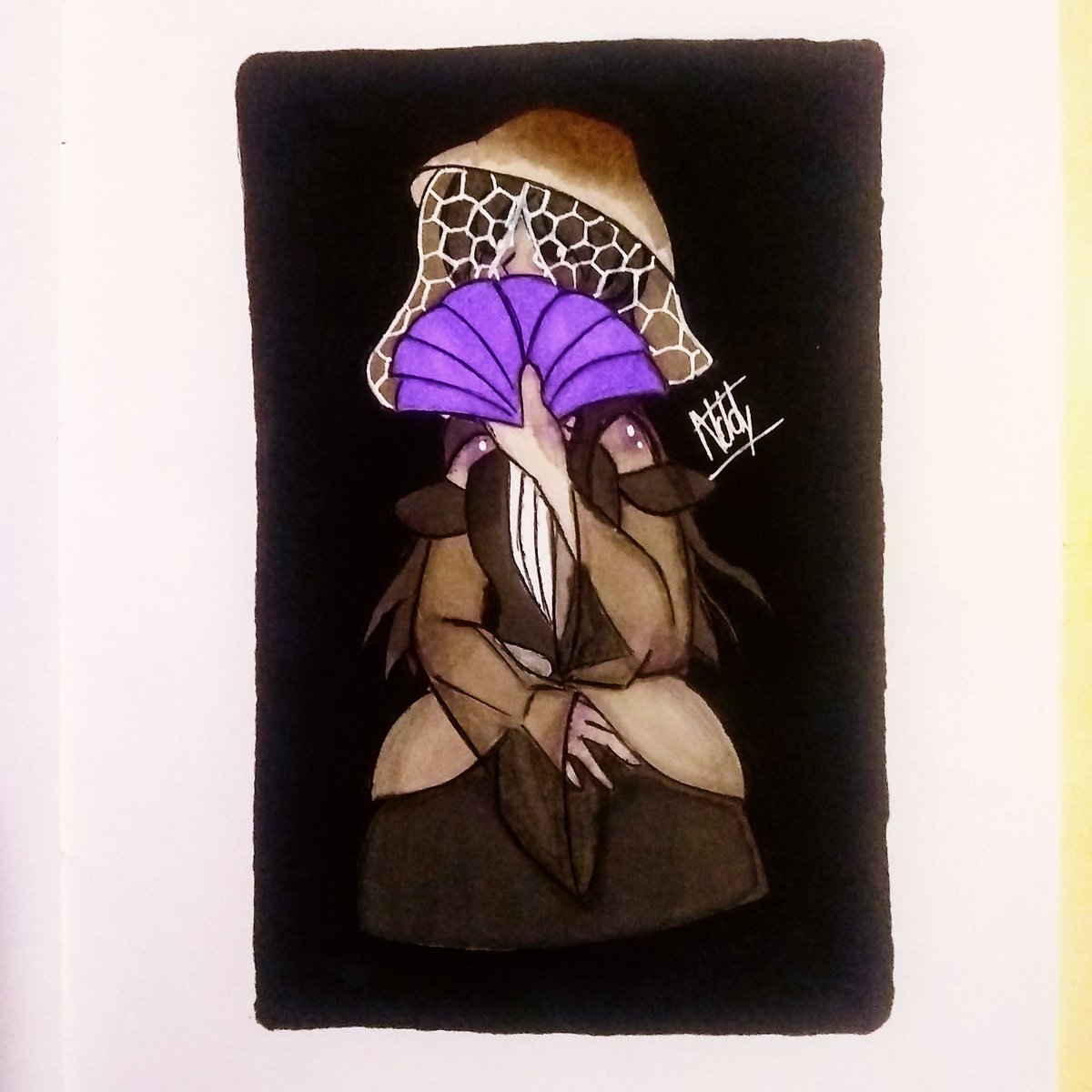 Linka5an's tweet photo. Day 28. Veiled Lady Mushroom

#funguary
#funguarychallenge #funguary2022 #funguaryday28 #art #myart #myartwork #originalart #creature #monster #ink #illustration #mushroom https://t.co/gKlsegvm9g