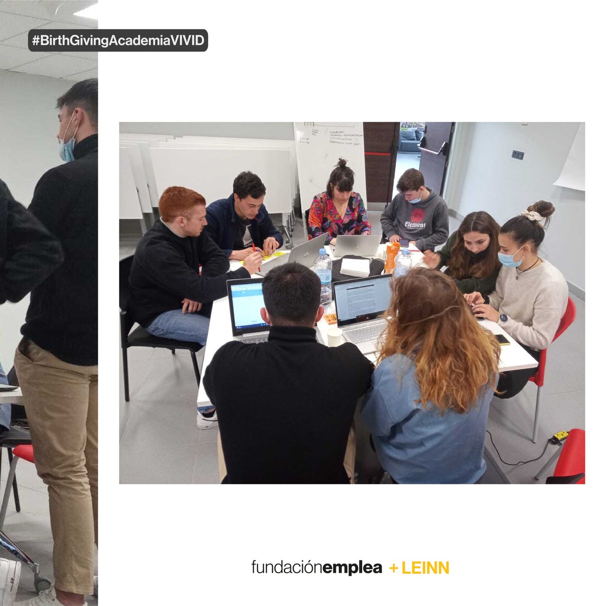 fundacionemplea's tweet photo. 💁♀️ Equipos de LEINN nos impresionaron proponiendo toda una batería de acciones muy interesantes, en las que ya estamos trabajando para mejorar la experiencia de usuario en Academia VIVID. 📚 🍷
#formación #proyectoemplea #VIVID #AcademiaVivid https://t.co/JcIUuuxIzW