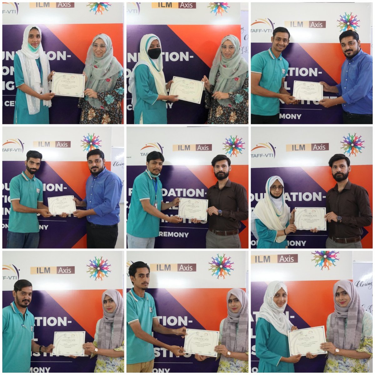 TAFFoundation1's tweet photo. The closing ceremony for the #TAFF-VTI Customer Service &amp; Retail Sales Course at Main Campus was held on 12th April, Tuesday.
Trainees were thrilled to start their professional careers as most of them are already placed at decent income jobs through the TAFF Placements Department https://t.co/3R1FeUcYJi