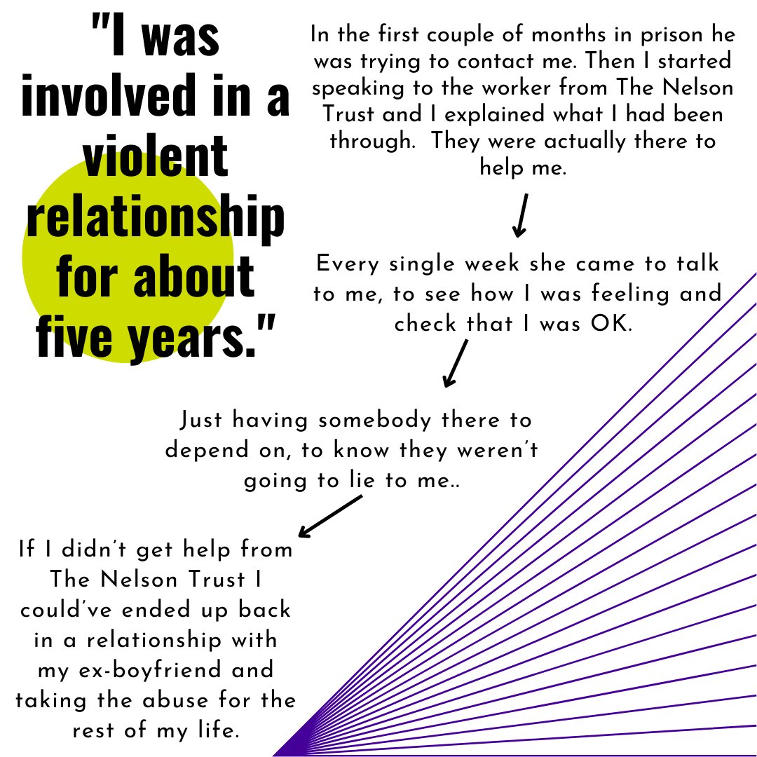 TheNelsonTrust's tweet photo. This is Jenny's story. Hers is not an uncommon one, 66% of our residential clients and 90% of our Women's Centre clients report having experienced domestic abuse. #thenelsontrust #domesticabuse #DA #protectwomen #protect #victims #charity #rehabilitation #trauma https://t.co/2O3O9ThYy0