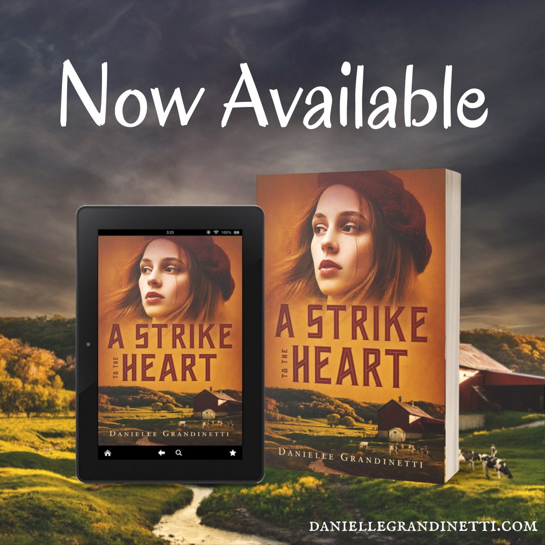 DGrandinetti's tweet photo. A Strike to the Heart is #NowAvailable!

Meet Lily and Miles in this historical romantic suspense. Find out more at https://t.co/RzRvSYi4aW

#newrelease #astriketotheheart #amreading #historicalromance #romanticsuspense #christianromance #sweetromance #ironstreammedia https://t.co/TCeUWVuZWV