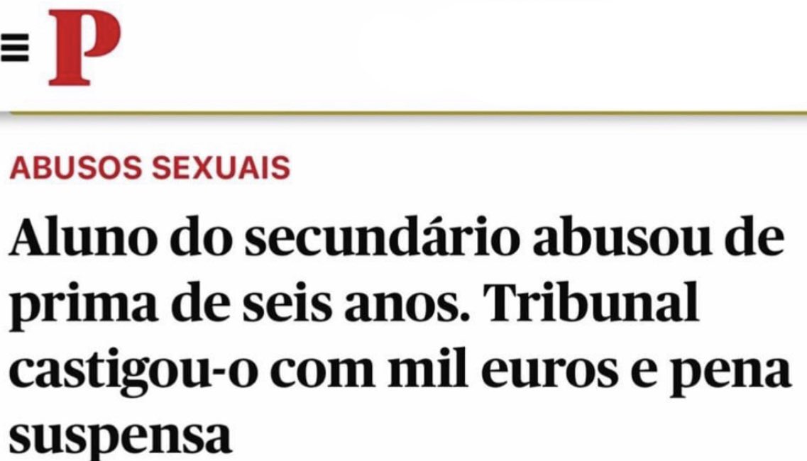 inesmorsantos's tweet photo. Parabéns a todos os envolvidos nesta decisão, não podia dar mais asco.

“A menina de 6 anos não terá oferecido resistência” é de génio. 

Não mudem nada na justiça…deixem-se andar, a agredir vítimas desta maneira. 

🤬🤬🤬 https://t.co/yhEy95EUJh
