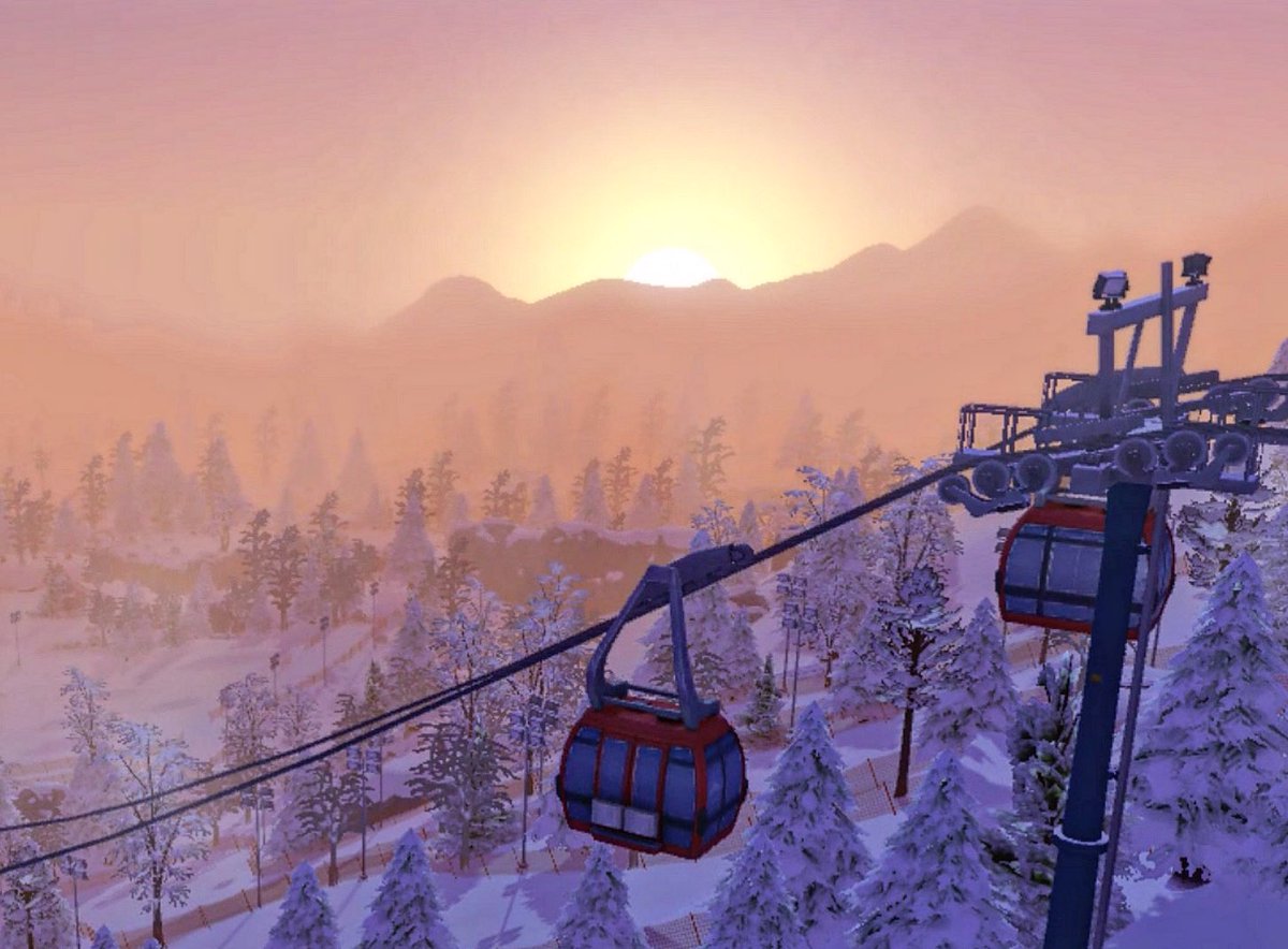 saraphineit's tweet photo. Pretty stunning views atop Mt Komorebi’s slopes. One of the best sunsets in the game! 🌅
#thesims4 #mtkomorebi #snowyescape #simsworld #simsphotography #simsphoto #simstagram #simstagrammer #sunset #sunsetcolors #simsgame #thesimscommunity #thesims https://t.co/fVURvEV7gs