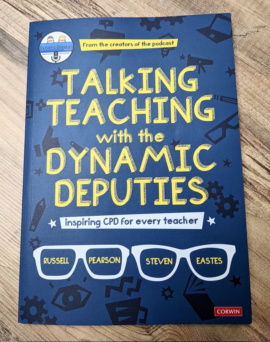 We have a free copy of 'Talking Teaching with the Dynamic Deputies' to give away. Like &amp; RT this tweet for a chance to win. We will select one of you at random on Tuesday 19th April.
#edutwitter
