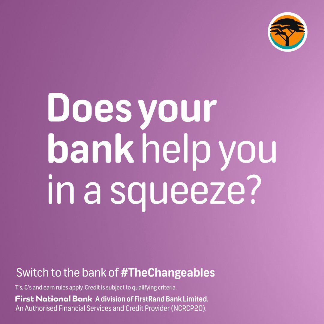 FNB South Africa on Twitter "You need a loan, manje. But now you must jump through hoops to get