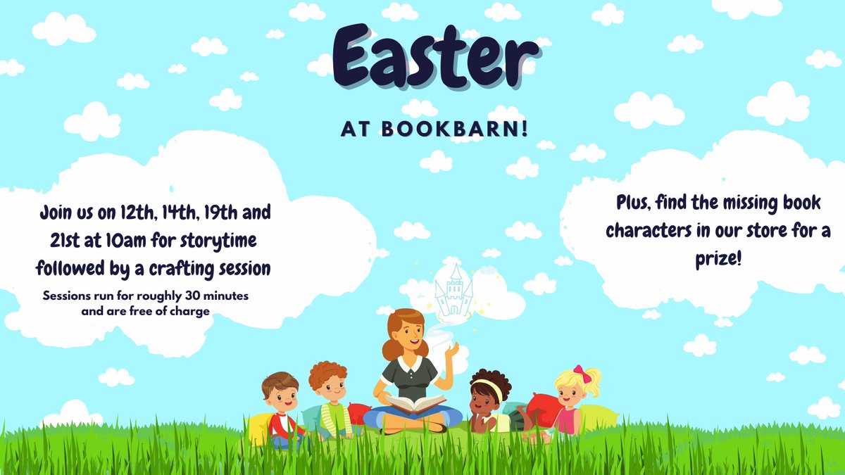 Don't forget to check out our events running this Easter holiday! 🐇🥚