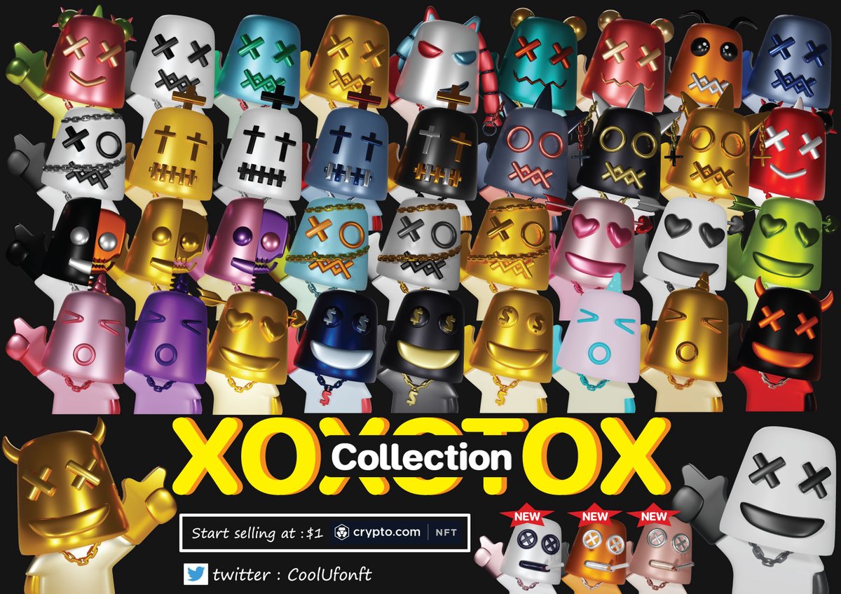 CoolUfonft's tweet photo. 💥New Drop💥
collection XOXOTOX
Please follow the artwork. I hope everyone will like my work. Let's see my work.🎉❤️

📌Available at :⬇️🙏
https://t.co/4DCwyDZzfx

#CRO #Crypto #Cryptocom #NFTCommumity #NFTTHAILAND #cryptocomnft #NFTs #nftart #Cryptoart #XOXOTOX #newdrop https://t.co/int2kpbDUr