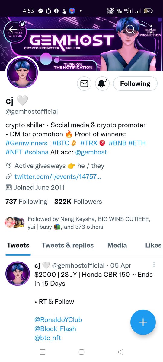 winWin_BLESSING's tweet photo. @gemhostofficial Manifesting to Win 💵🌿 https://t.co/4B9R9iwN7l