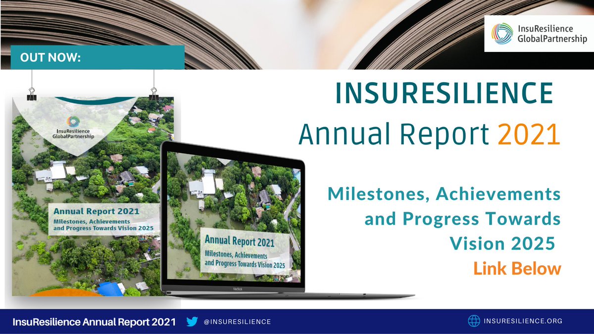 We are delighted that our index-based #flood insurance product, implemented in Nepal, is featured in the InsuResilience Annual Report 2021. The InsuResilience Solutions Fund promotes the development of climate risk insurance products in low-income countries. #InsuResilience2021