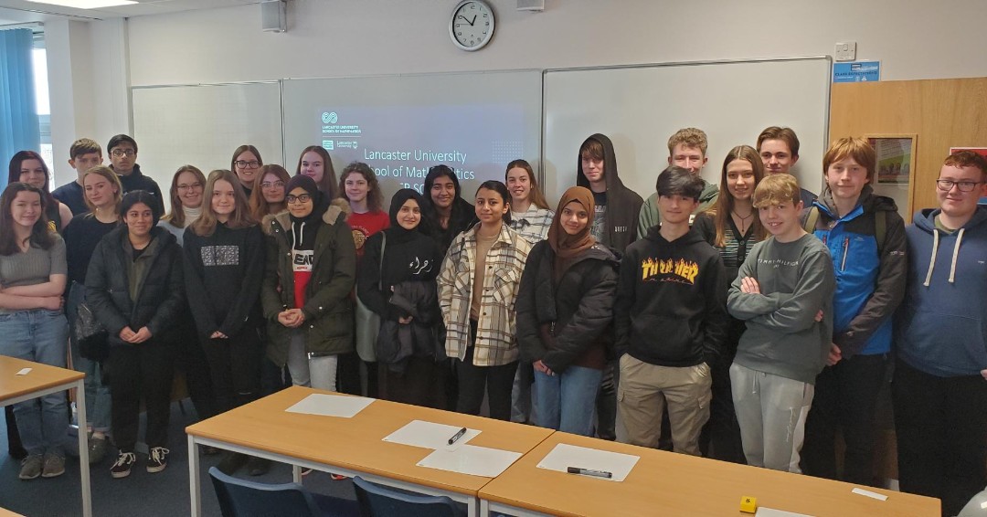 LUSoM_'s tweet photo. Last week we welcomed Year 11 pupils from across the region to the first LUSoM Easter School. The pupils joined us over 3 days for intense revision sessions to support GCSE. A huge thank you to all who attended, we hope you enjoyed it! #mathsrevision #mathschool https://t.co/ts17CgVxRV