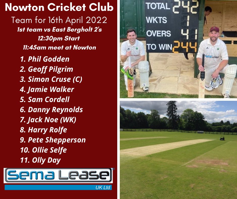 First game of 2022!
Good luck to all the lads taking the field on Saturday!! #upthetree