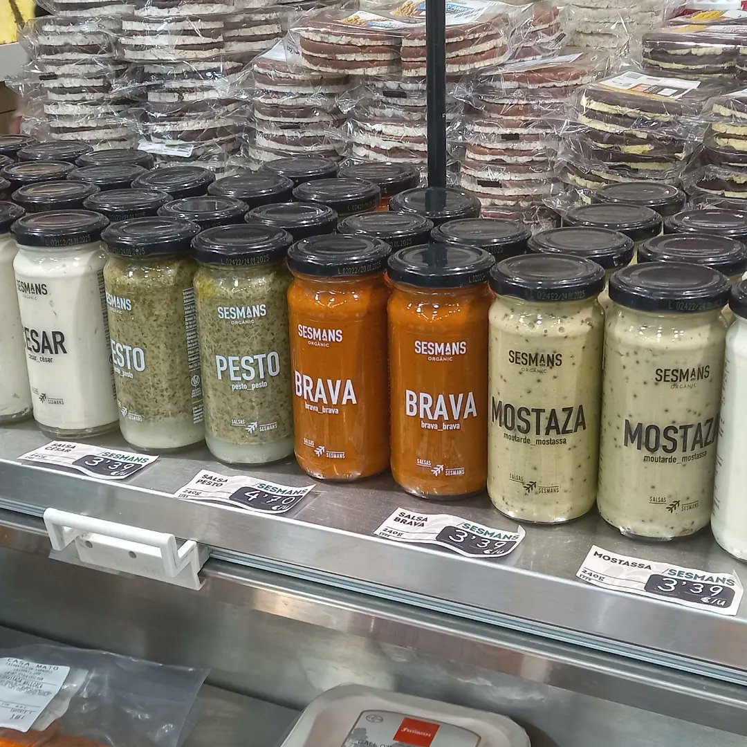 SesmansOrganic's tweet photo. Les nostres @SesmansOrganic ja les pots trobar a les botigues @superverd_cat , gracies per la confiança!!! https://t.co/IDySyLtQAM