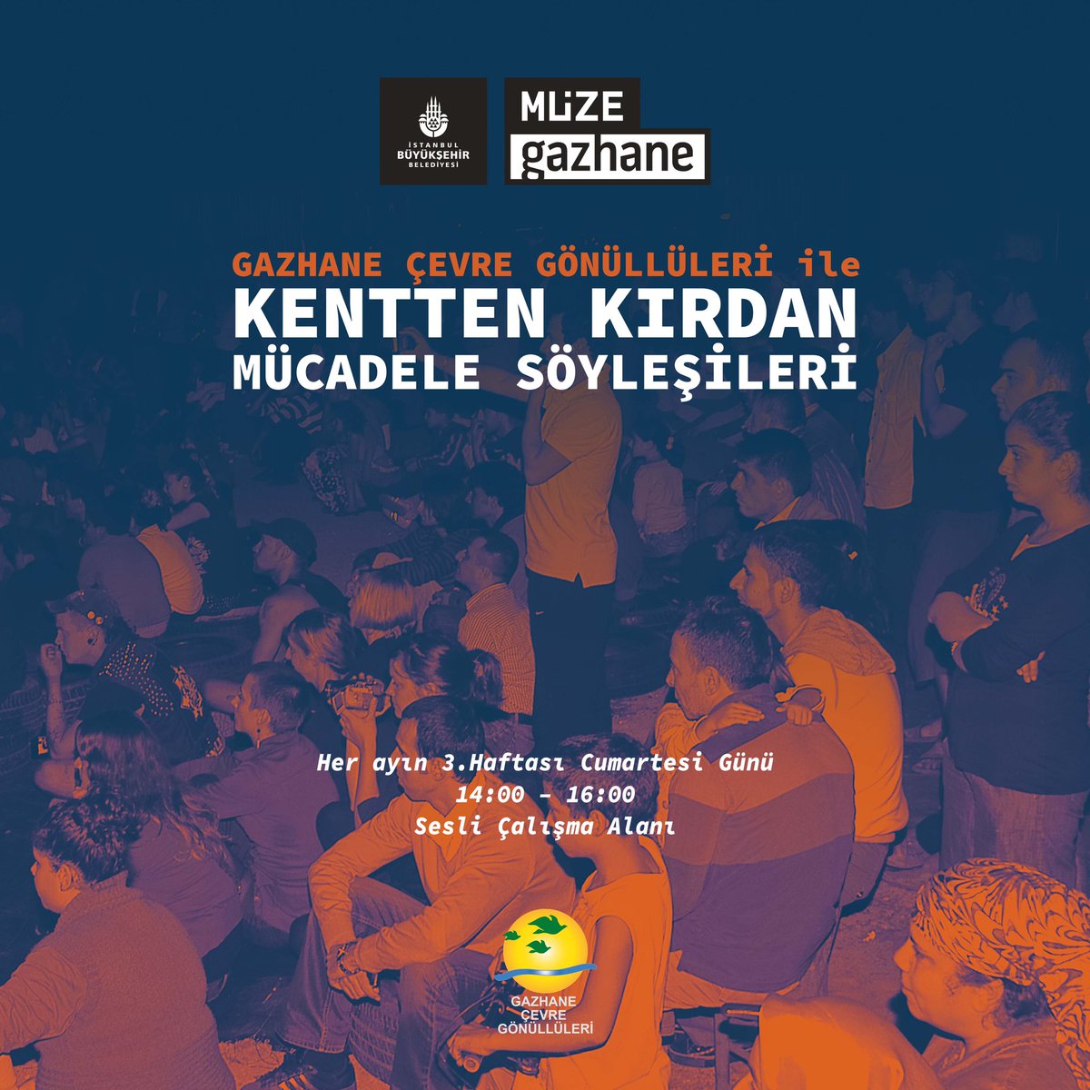 "Dağlardan, ormanlardan, derelerden, parklardan yükselen sesler, “Gazhane Çevre Gönüllüleri ile Kentten Kırdan Mücadele Söyleşileri”nde hepimizin ortak deneyimi olmaya devam ediyor. Serinin üçüncü konuğu “Beykoz’u Savunuyoruz Platformu”. +