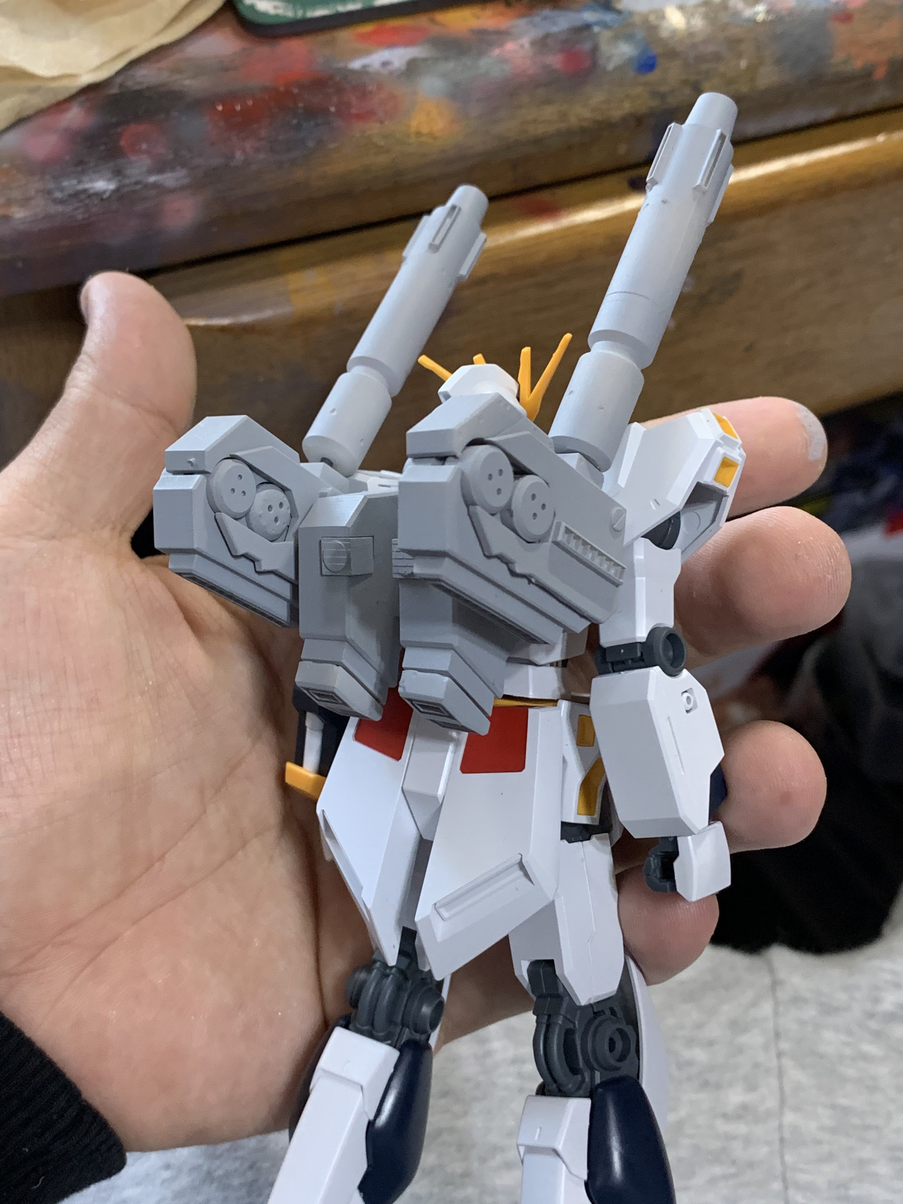 ぽてと Booth受付開始 Al Twitter Eg量産型nガンダム バックパック出力してサフ吹いた 最高 や T Co Xpseds2ulp Twitter