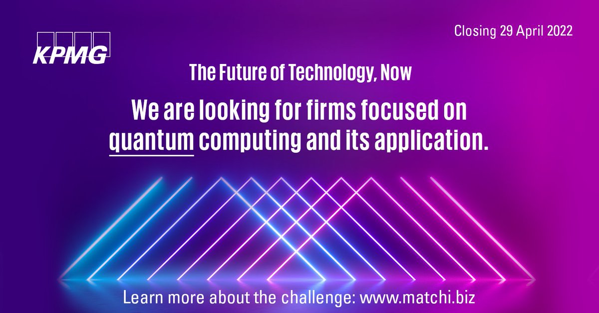 There has been an increase in the development of interesting applications of #quantum principles that could be used to solve challenging business issues.  Enter or share the challenge application link today: platform.matchi.biz/Home/TFOTN