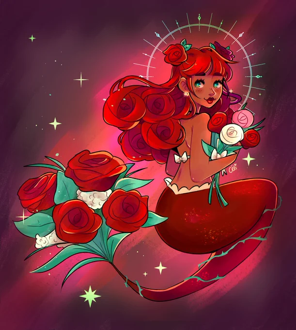 bouquet mermaids 💐🧜‍♀️  #mermay 