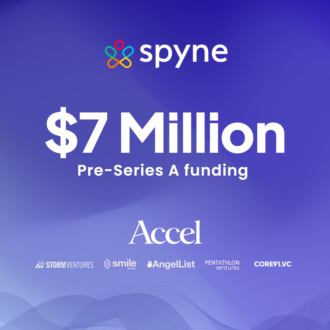 Super excited to share that Spyne has raised $7M from @Accel and other investors. Thanks @subratamitra sir and @_pagarwal for believing in our vision to get the next hundred million merchants online! #spyneai #accel #visualtech #computervision #spyne