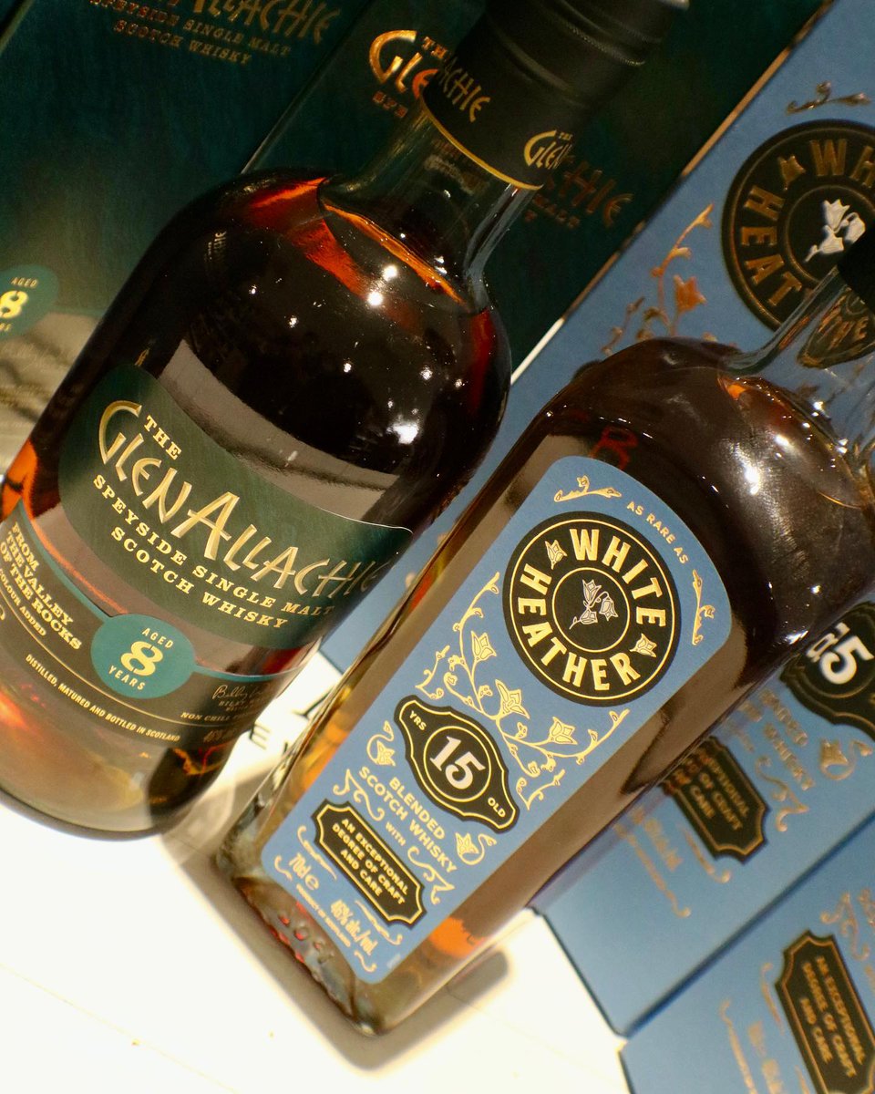 Fountainhall Wines (@fhwines) on Twitter photo We are absolutely delighted to stock the latest two additions from <a href="/TheGlenAllachie/">The GlenAllachie Distillery</a> core range. The GlenAllachie 8 Year Old & White Heather 15 Year Old 🥃
#glenallachie #glenallachiedistillery #glenallachiewhisky #singlemalt #whiteheather #newwhisky #slainte #drinkresponsibly We are absolutely delighted to stock the latest two additions from <a href="/TheGlenAllachie/">The GlenAllachie Distillery</a> core range. The GlenAllachie 8 Year Old & White Heather 15 Year Old 🥃
#glenallachie #glenallachiedistillery #glenallachiewhisky #singlemalt #whiteheather #newwhisky #slainte #drinkresponsibly