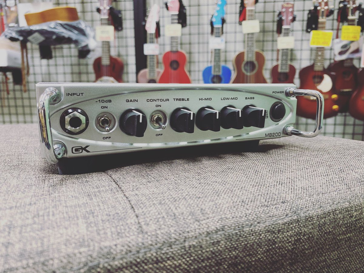 コンパクトで可愛らしさもある、ギャリエンクルーガーのヘッドアンプ