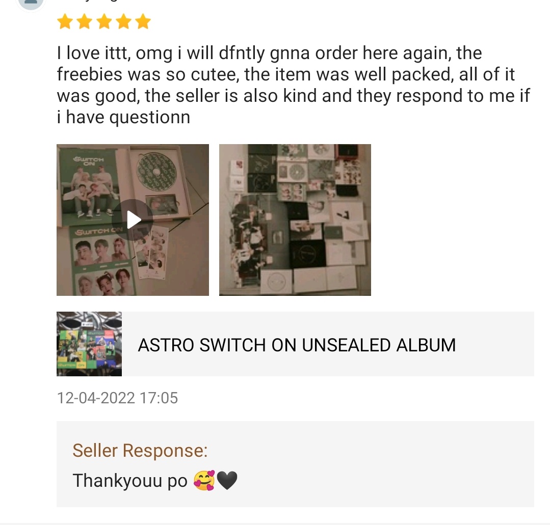 bih_phshop05's tweet photo. Thankyouu for the feedbacks po!! 🥰🖤
#BIH_feedbacks https://t.co/g6jnhffknV