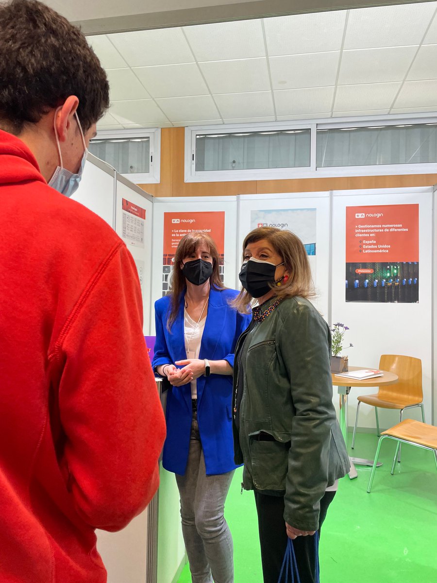 nologin_es's tweet photo. 📸 Muchas gracias a los que os pasasteis hace una semana por nuestro stand en #expoTalent22 y acudisteis a nuestro taller feria de ciberseguridad.

👋 Agradecemos también el servicio y la atención por parte de la organización @UniversaUnizar https://t.co/wVkErB9tJe