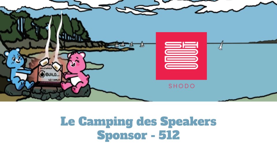 Merci à <a href="/SHODOioFR/">Shodo</a> d'être sponsor "512" pour cette superbe édition du Camping des Speakers qui aura lieu les 9 et 10 Juin 2022 !