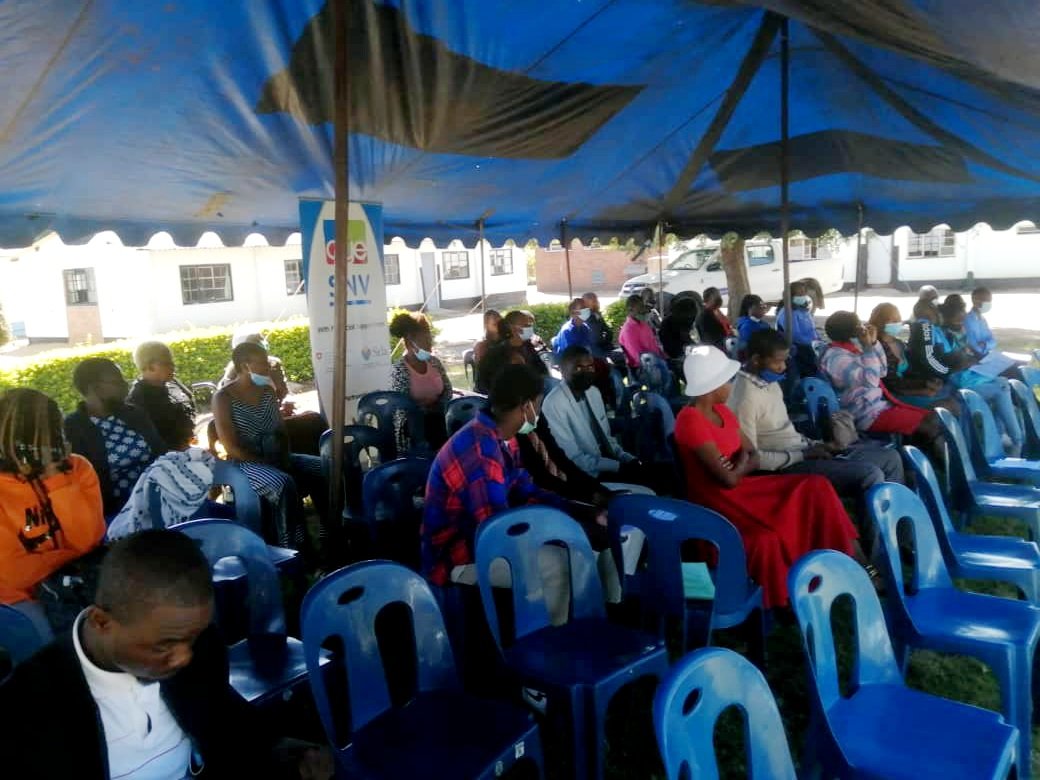 <a href="/SNVZimbabwe/">SNV Zimbabwe</a> graduation ceremony for 48 OYE youths-  trained by Jairos Jiri Vocational Training Centre and @BulawayoCityCouncil Vocational Training Dpt.The youths received trainings in rabbitry,poultry &amp; mushroom production. <a href="/thuencube/">Thulani Ncube</a> <a href="/ctnyagumbo/">Cloffas Nyagumbo</a>