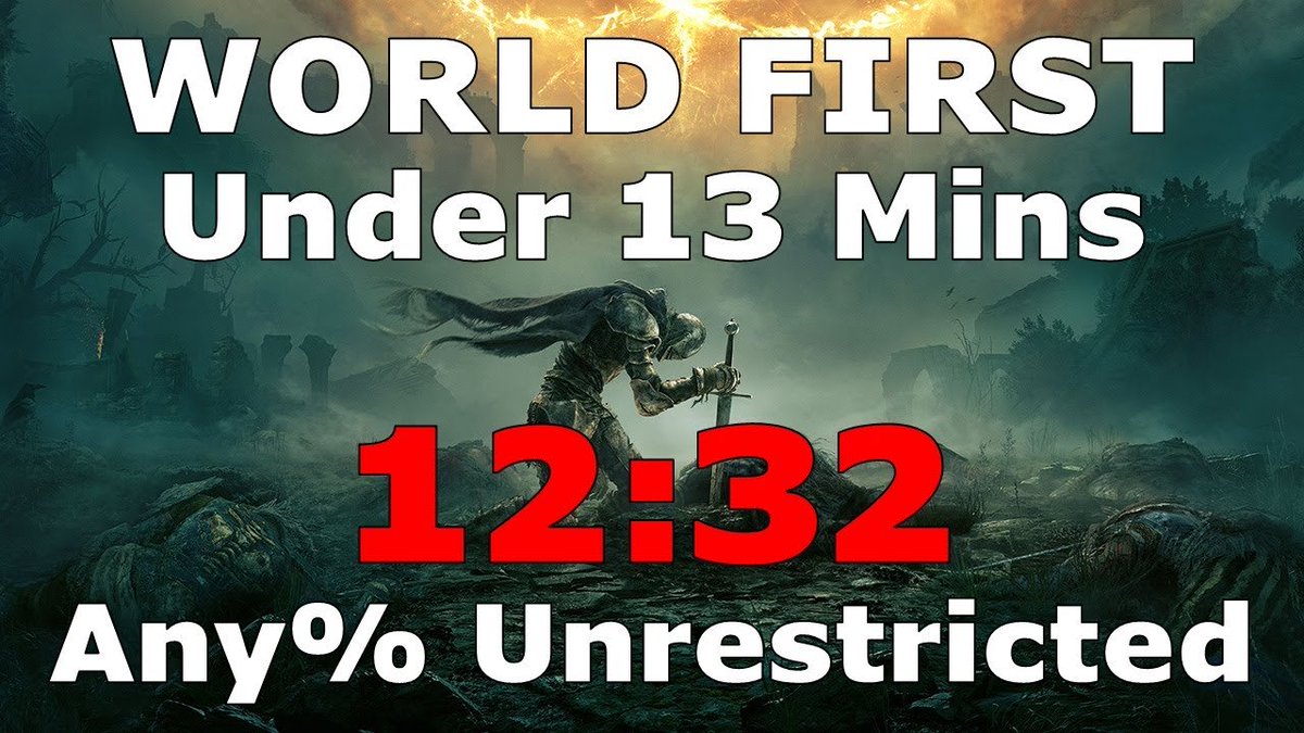 ActuGG's tweet photo. Elden Ring : Un speedrunner finit le jeu en un temps recordοΏΌ - https://t.co/i3v9LyBoQc
#EldenRing @BandaiNamcoFR #FromStoftware @fromsoftware_pr @BandaiNamcoEU #PC #PS4 #PS5 #PlayStation4 #PlayStation5 #XBoxOne #XboxSeriesX #XboxSeriesS https://t.co/O17xh7EOmD