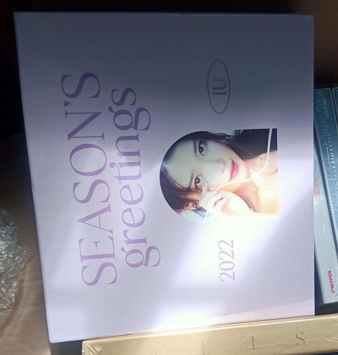 bunnie_ph's tweet photo. ‼️ Helping a Friend ‼️

 IU SEASONS GREETINGS SEALED ( SG ONLY ) - P2000
 1900 if PAYO

 ONHAND, CAN SHIP THIS WEEK

DM US https://t.co/MhsEr8y1ue