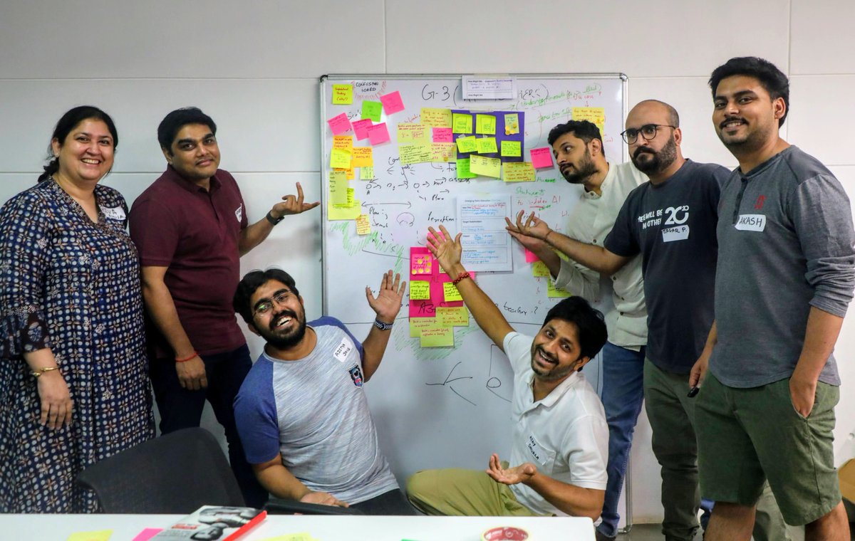 akashshuklaji's tweet photo. Glimpse of Day 1 of our Education x Emerging Tech Think Tank that we've designed from scratch with focus on AI &amp; Web3 in Education. @CIIEIndia @IIMAhmedabad https://t.co/76h4HLCH9w