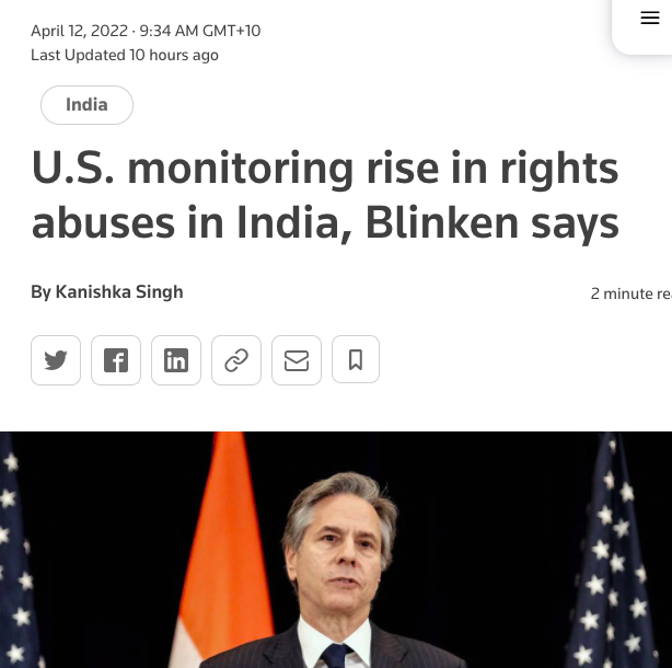 A quick lesson on US foreign policy and "human rights" concerns in four screenshots: