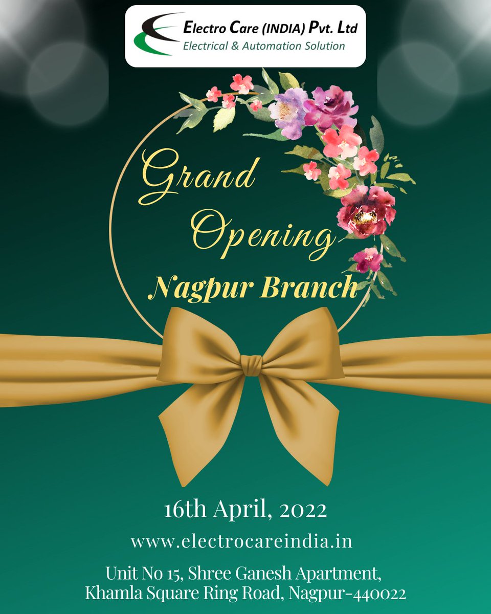 ElectroCare5's tweet image. We are excited to announce the opening of our Branch Office at Nagpur.
#grandopening #newbranch #elecare #electricaldistribution #nagpur #navimumbai #success #celebration