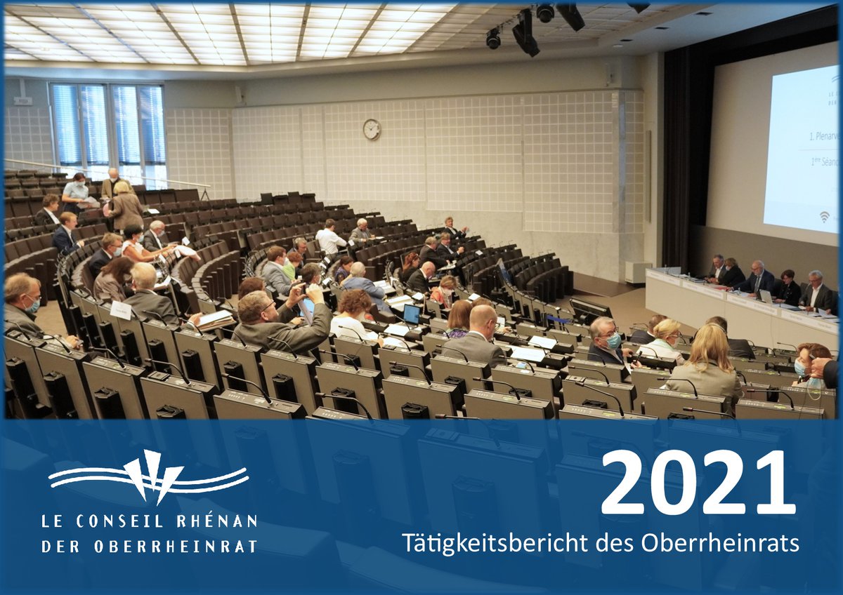 Was macht eigentlich der 🇩🇪🇫🇷🇨🇭 #Oberrheinrat? Wer sind die Mitglieder seiner vier Delegationen?

➡️Alle Infos finden Sie im frisch erschienenen #Jahresbericht 2021 des trinationalen Parlaments der Oberrheinregion !

👉 oberrheinrat.org/de/service/tae…