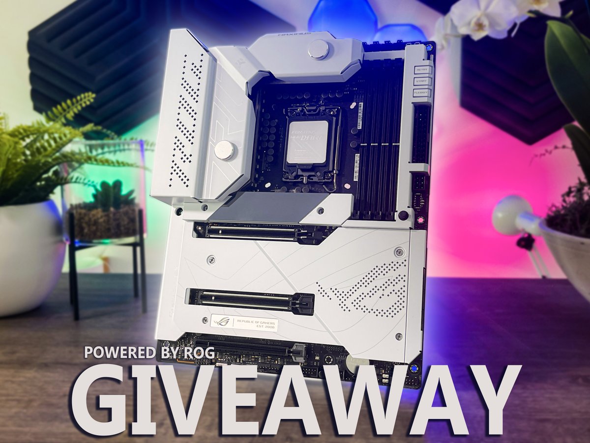 🎁We teamed up with <a href="/ASUS_ROG/">ROG Global</a> to give away this EPIC ROG Maximus Z690 Formula motherboard🎁

1⃣Follow me on Twitter
2⃣Subscribe to Techtesters on YT
3⃣Like &amp; Retweet this 
4⃣Tag 2 friends

We are also giving away a mouse on IG as well as a 4K monitor on YT. Check them out too! 🤞