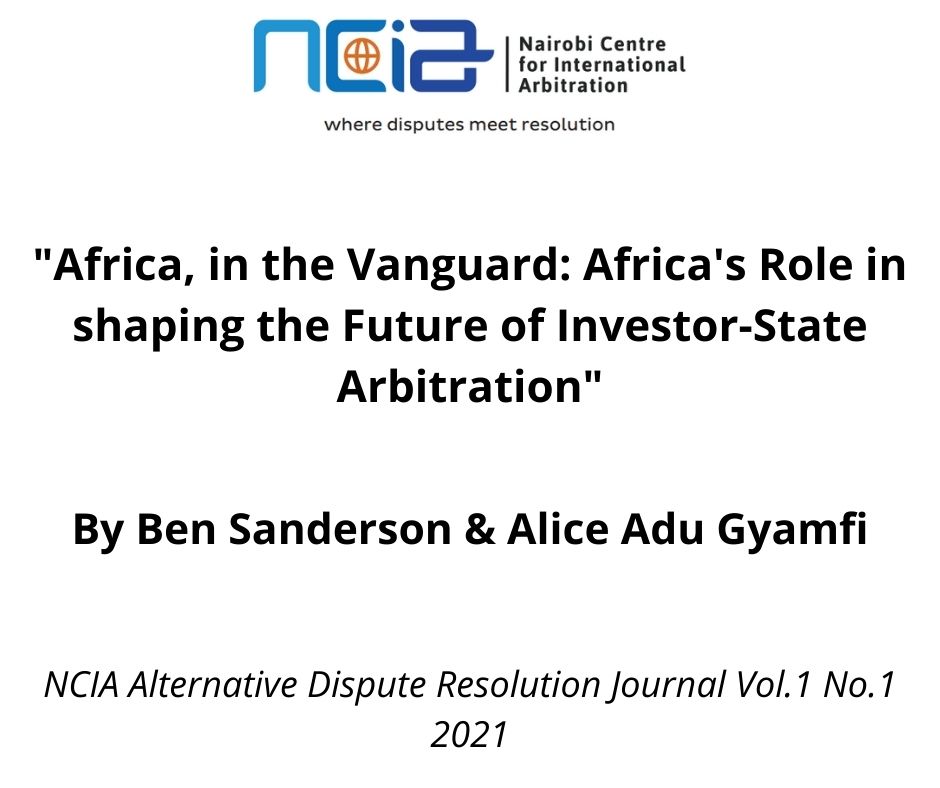 NCIA_KE's tweet photo. Have you read this article in our journal. You can access it here https://t.co/DodtTlQE8G
#AdvancingADR
#NCIAWhereDisputesMeetResolution https://t.co/pW3Gm61fa4