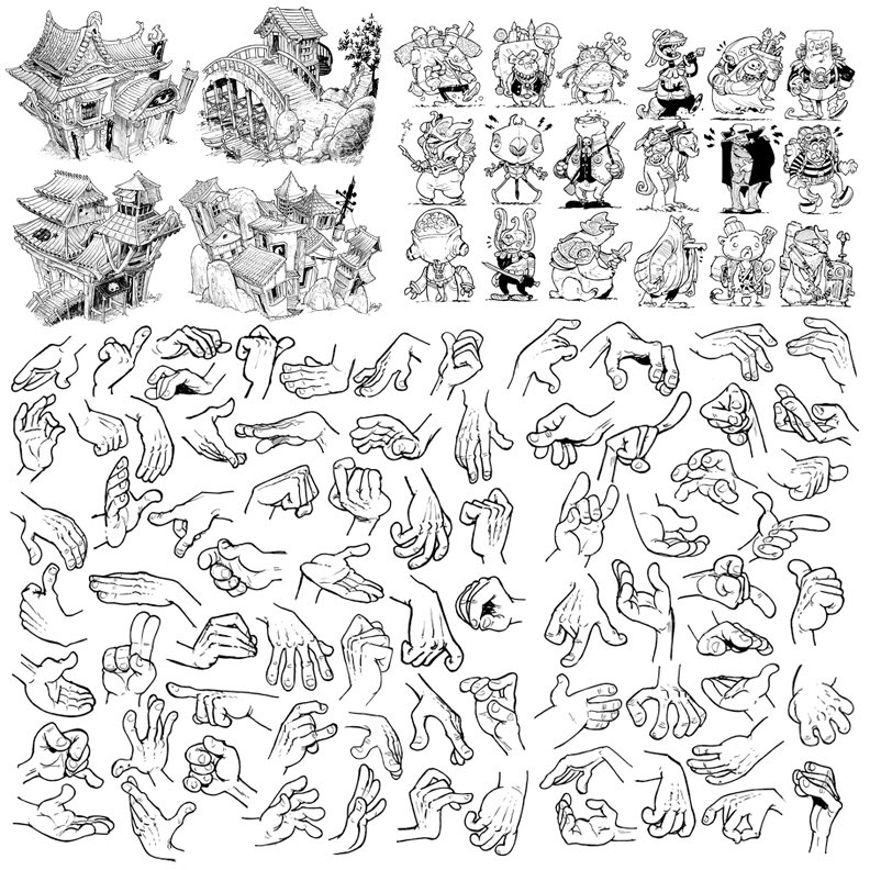 EtheringtonBros's tweet photo. Here's 1% of the designs from just ONE of my 600 PAGE sketchbooks. You can get my ENTIRE GIANT SKETCHBOOK TRILOGY (or single volumes to complete your collection) on LULU here: https://t.co/xuwSyjE3Rf
#gamedev #animationdev #conceptart #comics #gameart #draw #characterdesign https://t.co/snqS8Xmt07