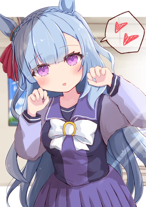 「・・・トレーナーさん💕」
#ウマ娘 #メジロアルダン 