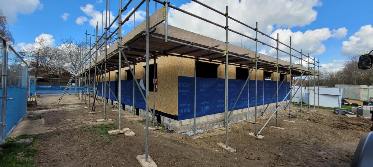 ymdboon's tweet photo. #ProjectProgress at @AcademyBowden! π
Last year we secured approximately Β£375k of #cifbid funding to construct a new two classroom modular build at Great Bowden Academy, part of @L3arnAT.
The works are now underway, and we are delighted with the progress so far! https://t.co/eYKJnPWpHo