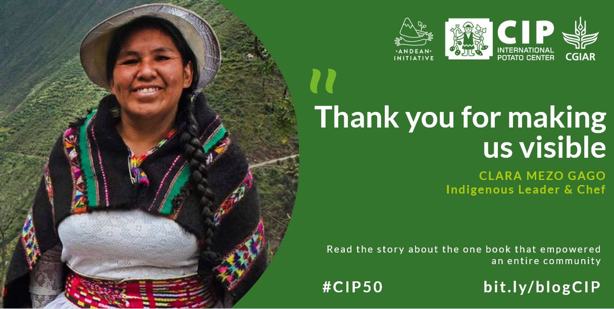 IniciativAndina's tweet photo. To celebrate @Cipotato 50th anniversary, we decided to bring global attention to the importance of the Andes as a unique center of food domestication that helps ensure planetary food security. 

To learn more about it, don't miss @GTruittNakata blog https://t.co/LgymEqeumx #CIP50 https://t.co/uAUDH6hYxW