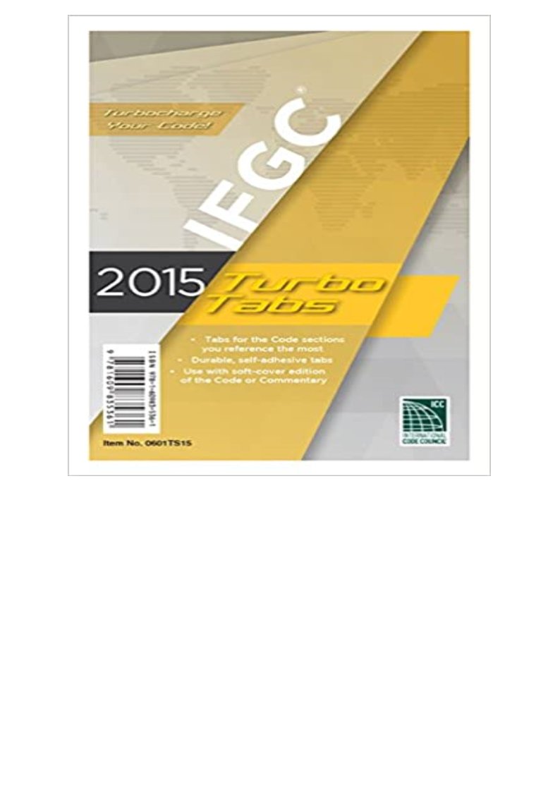 READ/DOWNLOAD=( 2015 International Fuel Gas Code Turbo Tabs for Soft